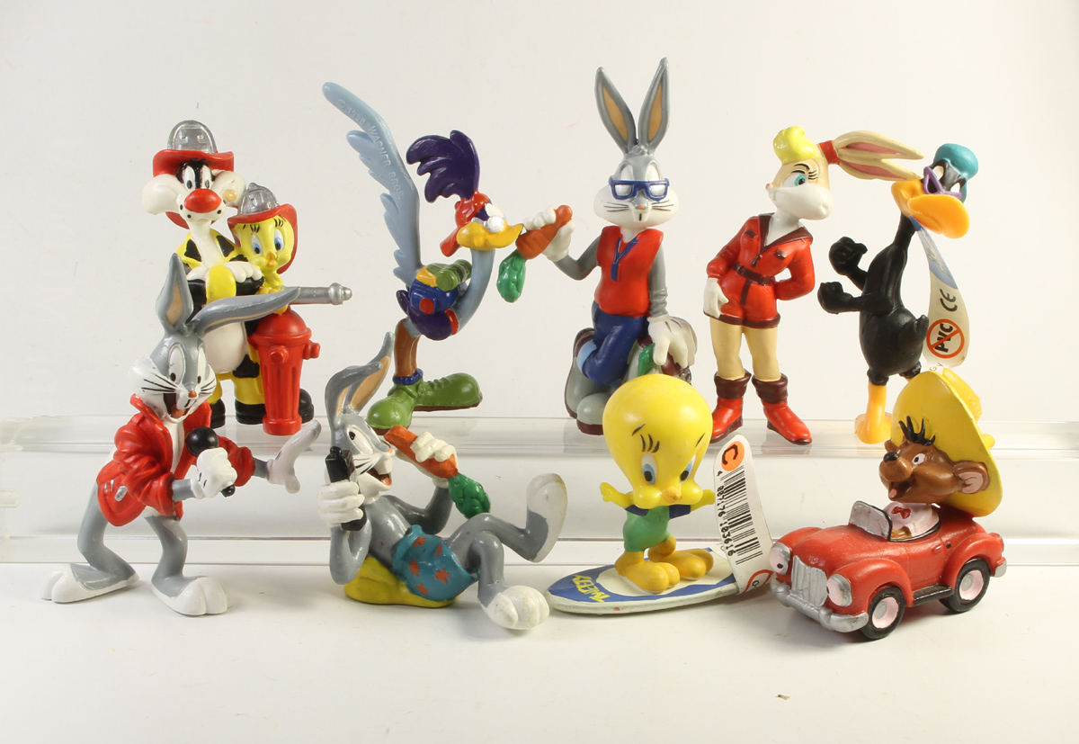 Looney Tunes Bugs Bunny === 9 x Figuren Bullyland 1999 | eBay